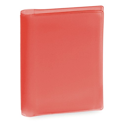 Tarjetero Letrix rojo personalizado