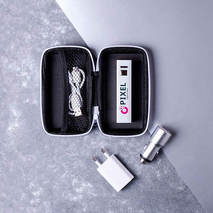 Set Power Bank Tilmix personalizado
