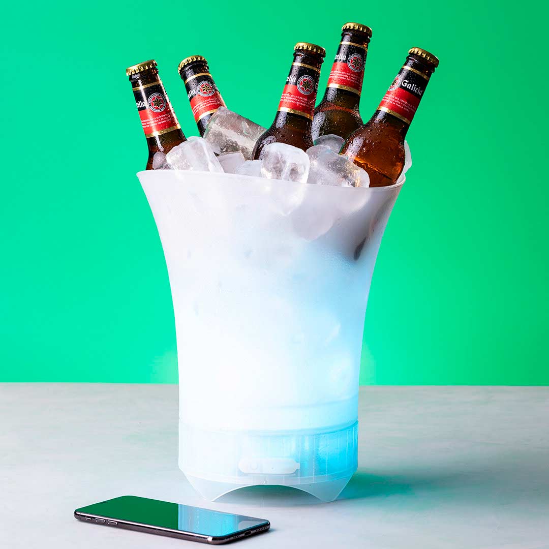 Cubitera Altavoz Trobel publicitario