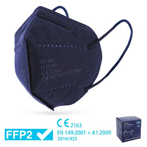 Mascareta FFP2 amb Certificat CE BLAU MARÍ