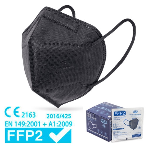 Mascareta FFP2 amb Certificat CE NEGRA