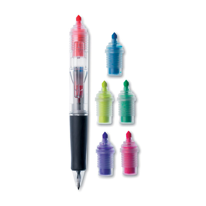Bolígrafos con marcadores Comuto