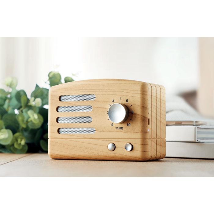 Altavoz Bluetooth tipo madera Jackson