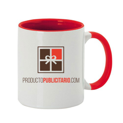 Taza Sublimación Harnet rojo